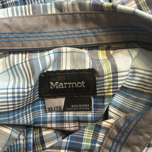 Marmot button down shirt XL (6029) - Picture 4 of 5